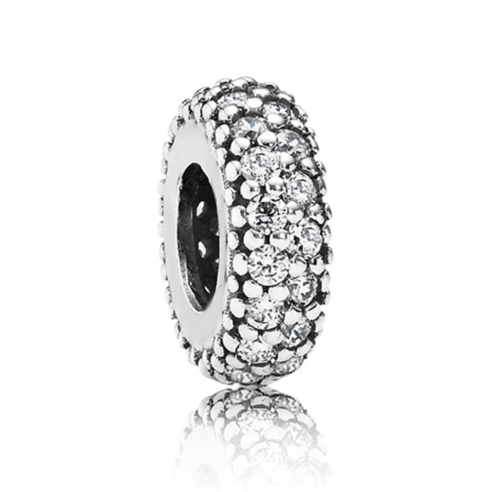Pandora Inspiration Within Spacer with Clear Zirconia- 791359cz
